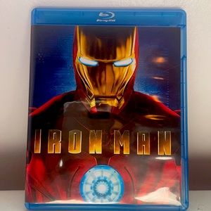 IRON  MAN  (BLU- RAY DISC, 2008, 2-DISC SET, ULTIMATE EDITION)